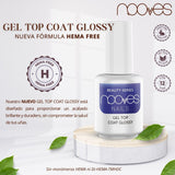 Gel Top Coat Glossy 15ml - Nooves Nails