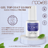 Gel Top Coat Glossy 15ml - Nooves Nails