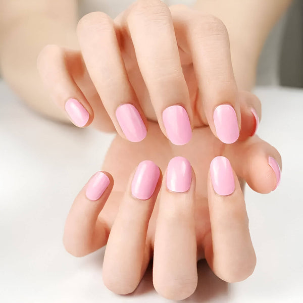 Folhas de Gel - Baby Pink - Nooves Nails