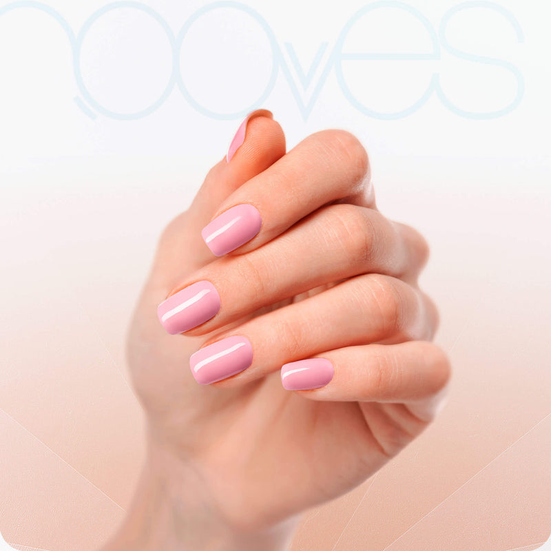 Láminas de Gel - Baby Pink- Nooves Nails