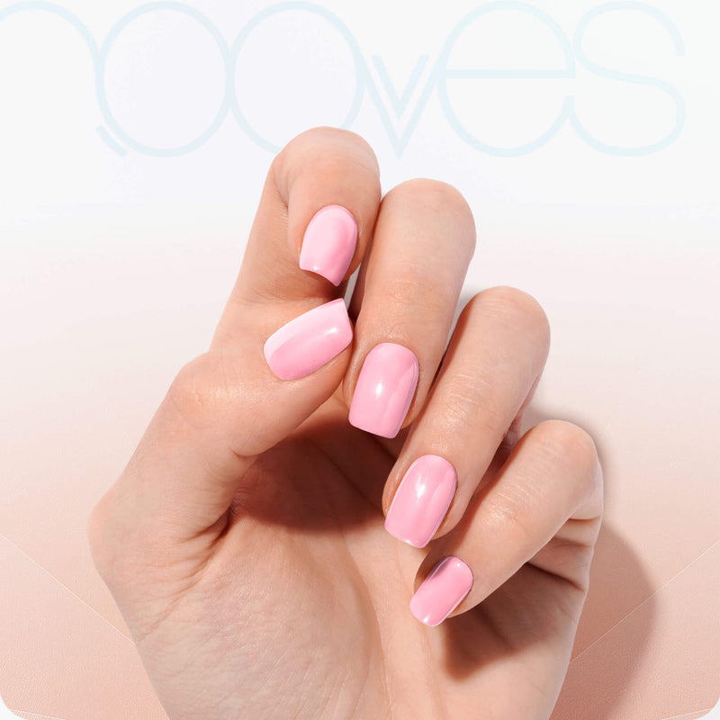 Láminas de Gel - Baby Pink- Nooves Nails