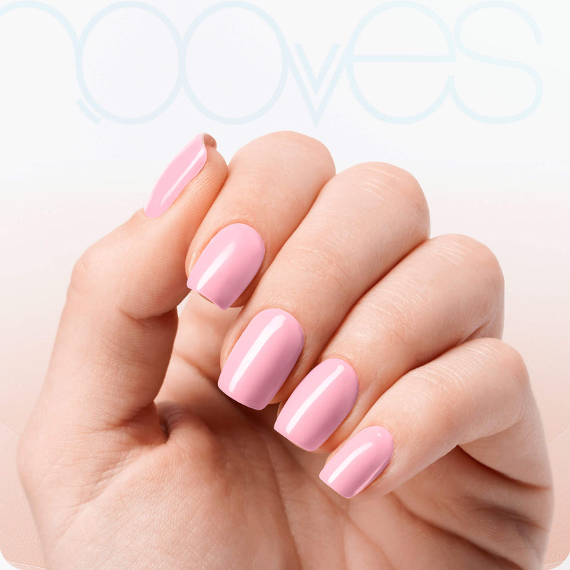 Láminas de Gel - Baby Pink- Nooves Nails