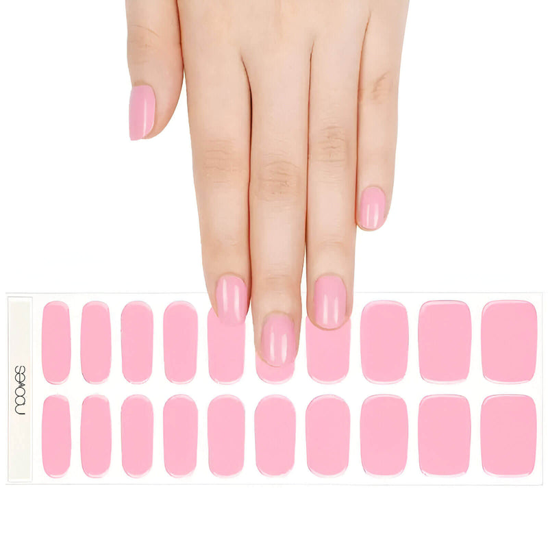 Láminas de Gel - Baby Pink- Nooves Nails