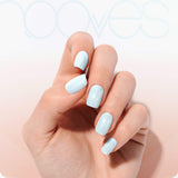 Gel Nail - Blue Salt - Nooves Nails