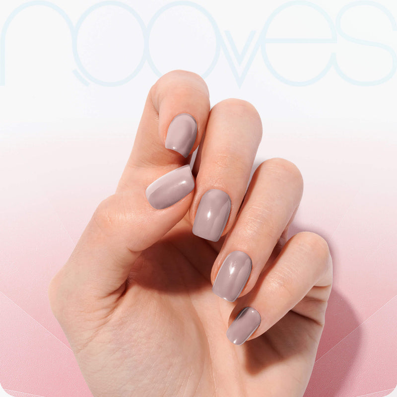 Láminas de Gel - Cocoa Milk - Nooves Nails