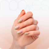 Gel Sheets - Gold Glitter - Nooves Nails