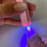 NOOVES NAILS Portable UV Gel Nail Curing Lamp - Fast Drying in 8s - Long Lasting Battery - Compact and autonomous