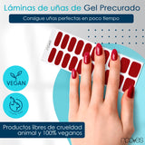 Láminas de Gel  - Je t'aime- Nooves Nails