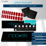 Folhas de Gel - Je t'aime - Nooves Nails