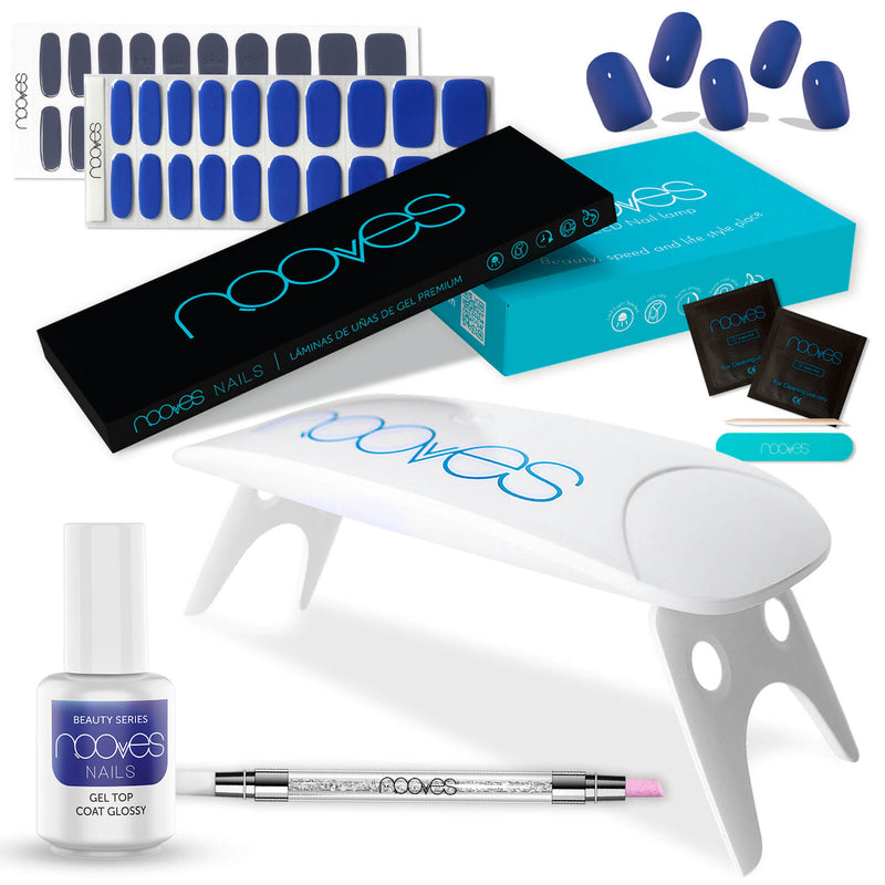 Starter Kit Beauty Blue - Starter Pack with Top Coat - Royal Blue - Midnight Blue