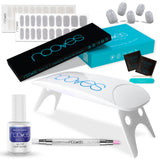 Kit Inicial Beauty Glitter - Pacote Inicial com Top Coat - Nooves Nails