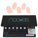 Pack Nooves Nails Nude Designs Folha de gel premium pré-curada + lâmpada de unhas UV/LED PORTÁTIL de 8 W - lâmpada de secagem de unhas de 8 W