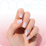 Folhas de Gel - Lavanda - Nooves Nails