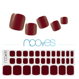 Folhas de Gel Pedi - Mezzanote - Nooves Nails