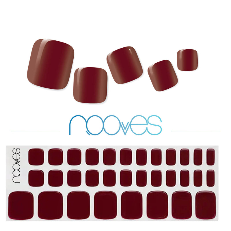 Pedi Gel Sheets - Mezzanote - Nooves Nails 