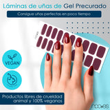 Láminas de Gel  - Midnight Rain - Nooves Nails