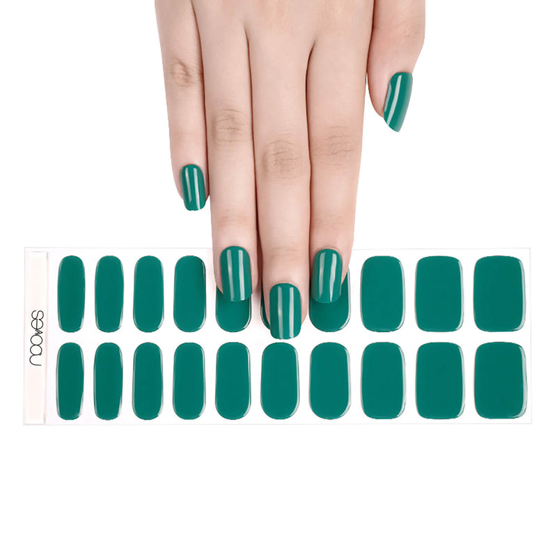 Gel Sheets - Emerald Oasis - Nooves Nails 