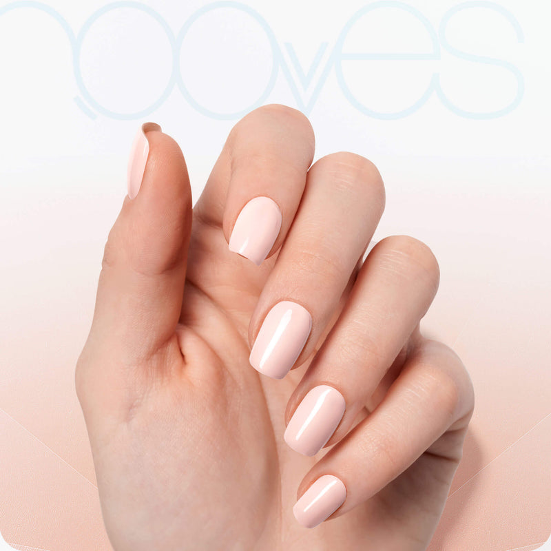 Láminas de Gel - Natural Nude - Nooves Nails