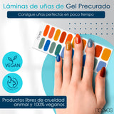 Folhas de Gel - Nature´s Canvas - Nooves Nails 