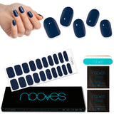 Folhas de Gel - Navy- Nooves Nails