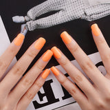 Folhas de Gel - Orange Glow - Nooves Nails 