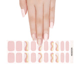 Folhas de Gel - Rosa Paris - Nooves Nails