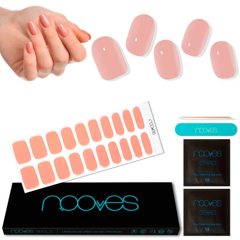 Láminas de Gel - Powder Blush- Nooves Nails