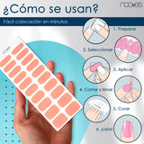 Láminas de Gel - Powder Blush- Nooves Nails