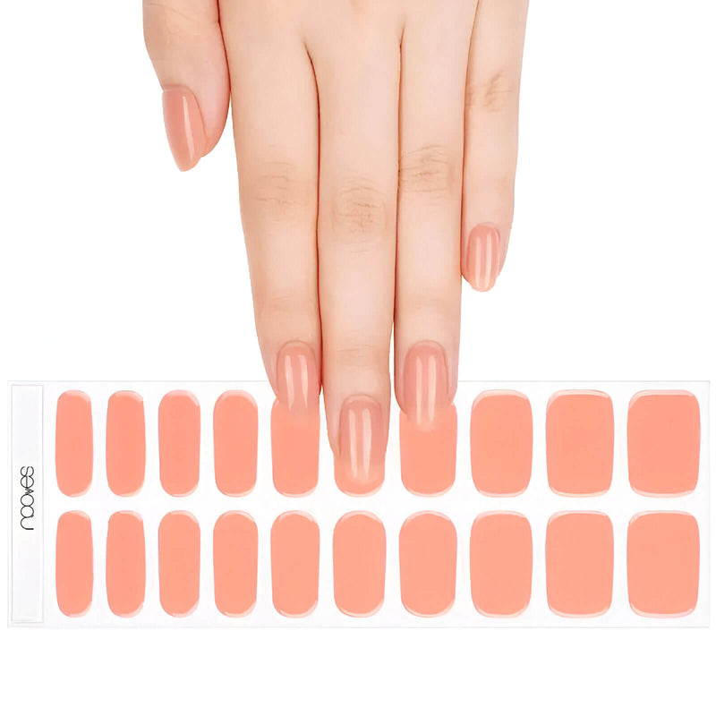 Gel Nail - Powder Blush - Nooves Nails