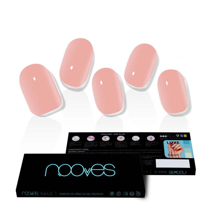 Folhas de Gel - Powder Blush - Nooves Nails