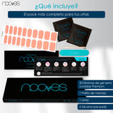 Folhas de Gel - Powder Blush - Nooves Nails