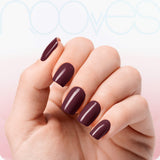 Folhas de Gel - Red Wine - Nooves Nails 