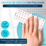 Folhas de Gel - Romance - Nooves Nails