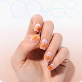 Folhas de Gel - Rosy Mirage - Nooves Nails 