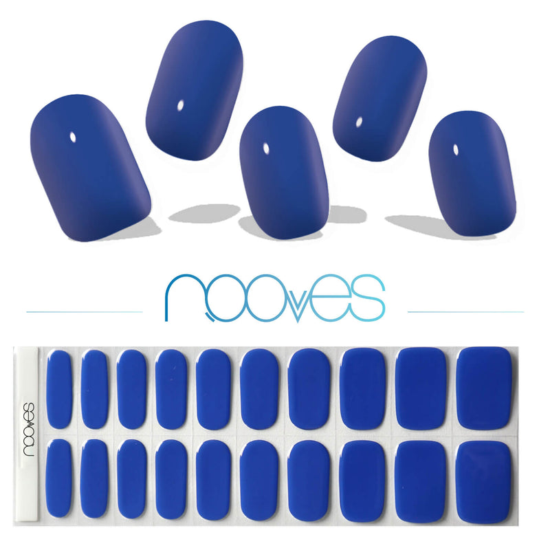 Folhas de Gel - Royal Blue - Nooves Nails 