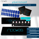 Folhas de Gel - Royal Blue - Nooves Nails 