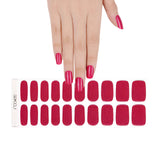 Folhas de Gel - Ruby Glaze - Nooves Nails 