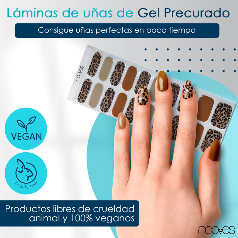 Gel Sheets - Safari - Nooves Nails