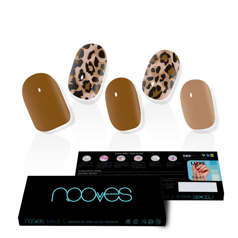 Láminas de Gel - Safari - Nooves Nails