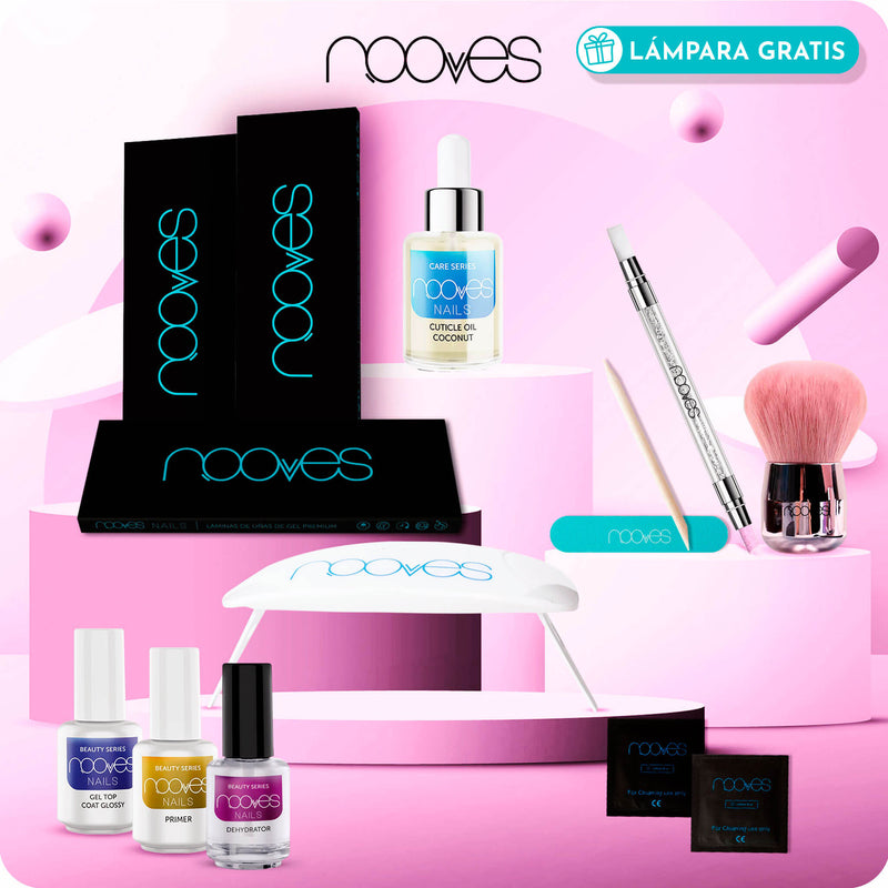 Nooves Nails Pro Care Starter Kit for a Professional Manicure 