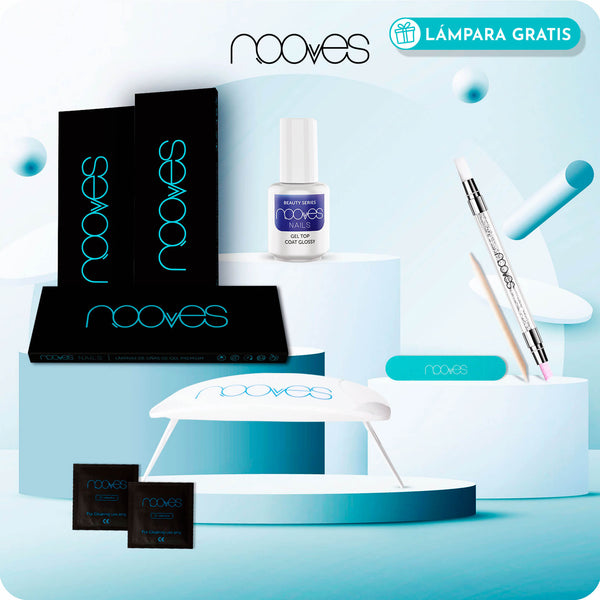 Starter Kit Beauty - Starter Pack com Top Coat - Nooves Nails 