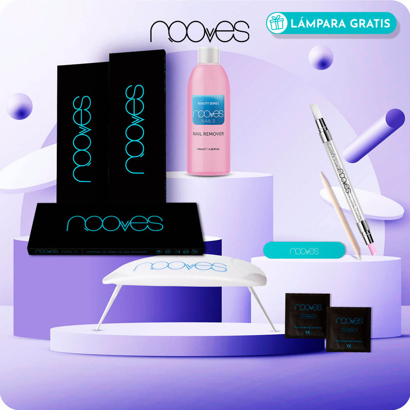 Starter Kit Essentials - Starter Pack with Nail Remover - Nooves Nails