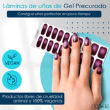 Folhas de Gel - Velvet Halo - Nooves Nails 