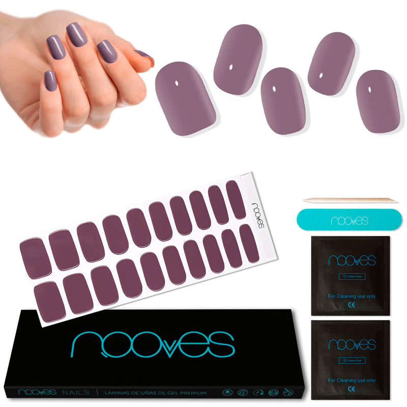 Láminas de Gel - Violet Ether  - Nooves Nails