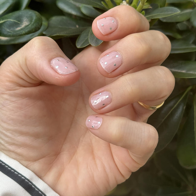 Gel Sheets - Crystal Rose - Nooves Nails 