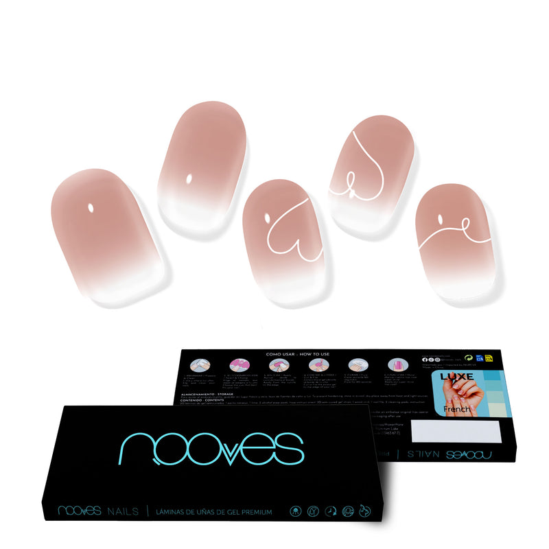 Gel Sheets - Latte Romance - Nooves Nails 