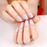 Gel Nail - Lavender Milk - Nooves Nails