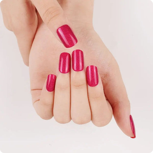 Gel Sheets - Ruby Glaze - Nooves Nails 