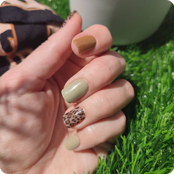 Folhas de Gel - Safari - Nooves Nails