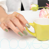 Láminas de Gel - Olive Green - Nooves Nails